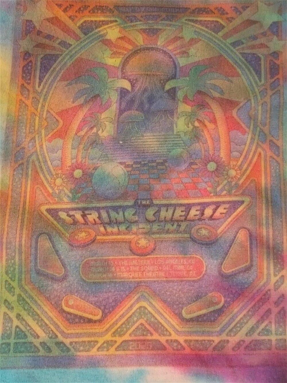 The String Cheese Incident 2025  Shirt Tie Dye Medium SCI Music Band